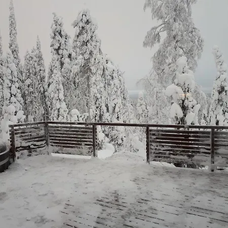 Hietavilla Aurora - Hot Tube - Sauna - Ac - Fireplace - 11kw Ev-refuel - Landscape View - Silence - Free Wifi Ruka