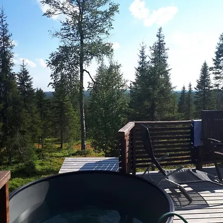 Hietavilla Aurora - Hot Tube - Sauna - Fireplace - 11kw Ev-refuel - Landscape View - Silence - Free Wifi Villa *