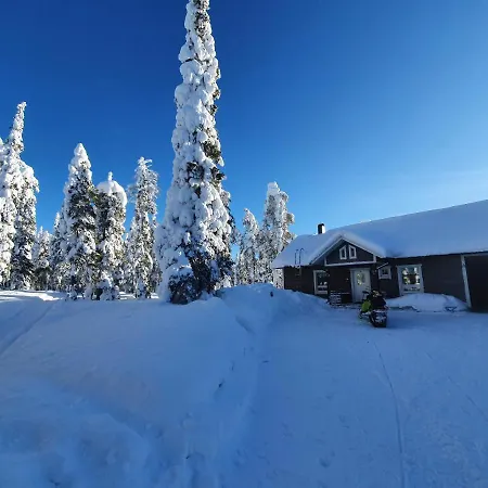 Villa Hietavilla Aurora - Hot Tube - Sauna - Fireplace - 11kw Ev-refuel - Landscape View - Silence - Free Wifi Ruka