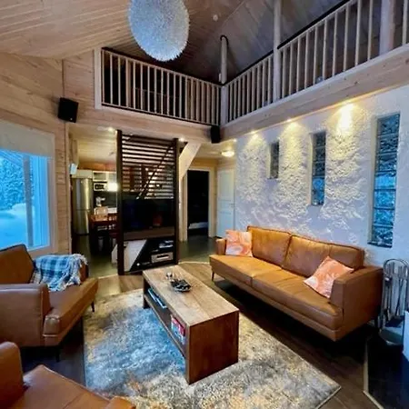 Hietavilla Aurora - Hot Tube - Sauna - Fireplace - 11kw Ev-refuel - Landscape View - Silence - Free Wifi Villa Ruka