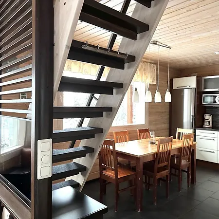 Hietavilla Aurora - Hot Tube - Sauna - Ac - Fireplace - 11kw Ev-refuel - Landscape View - Silence - Free Wifi * Ruka