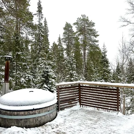 Hietavilla Aurora - Hot Tube - Sauna - Fireplace - 11kw Ev-refuel - Landscape View - Silence - Free Wifi Ruka