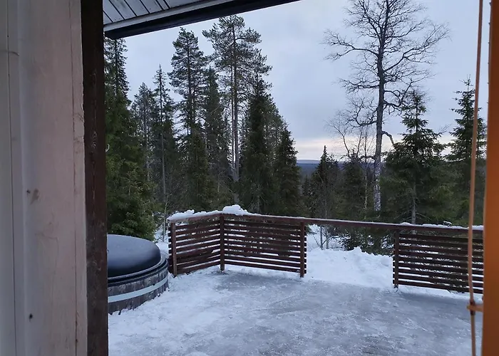 Hietavilla Aurora - Hot Tube - Sauna - Fireplace - 11kw Ev-refuel - Landscape View - Silence - Free Wifi Vila *