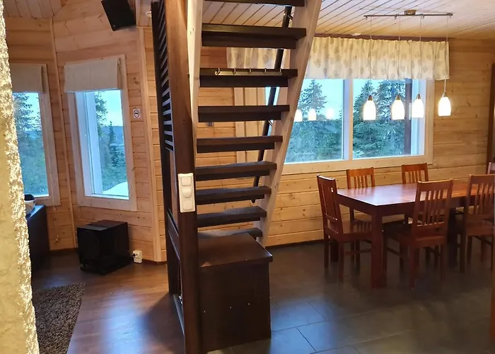 Hietavilla Aurora - Hot Tube - Sauna - Fireplace - 11kw Ev-refuel - Landscape View - Silence - Free Wifi *