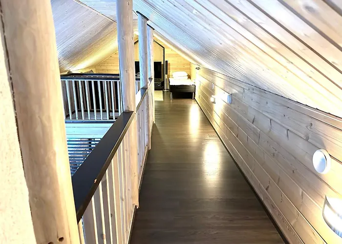 Hietavilla Aurora - Hot Tube - Sauna - Fireplace - 11kw Ev-refuel - Landscape View - Silence - Free Wifi 别墅