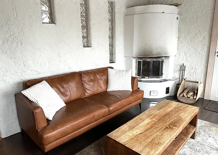 别墅 Hietavilla Aurora - Hot Tube - Sauna - Fireplace - 11kw Ev-refuel - Landscape View - Silence - Free Wifi