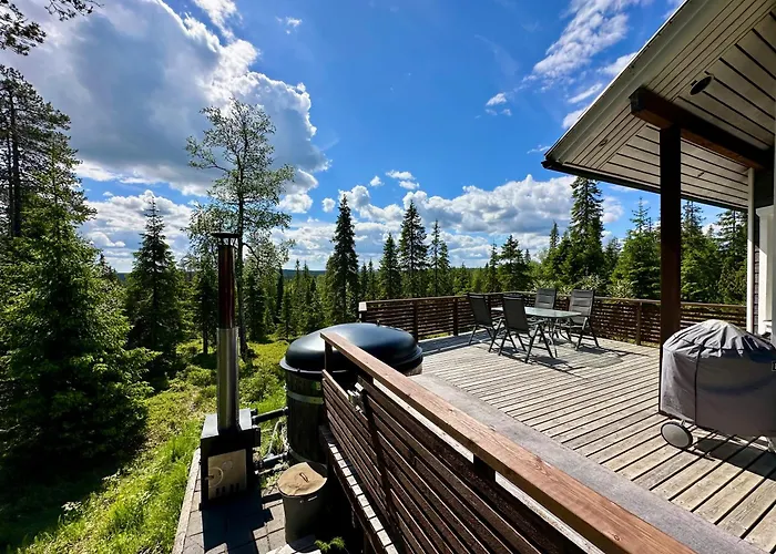 Hietavilla Aurora - Hot Tube - Sauna - Fireplace - 11kw Ev-refuel - Landscape View - Silence - Free Wifi Vila